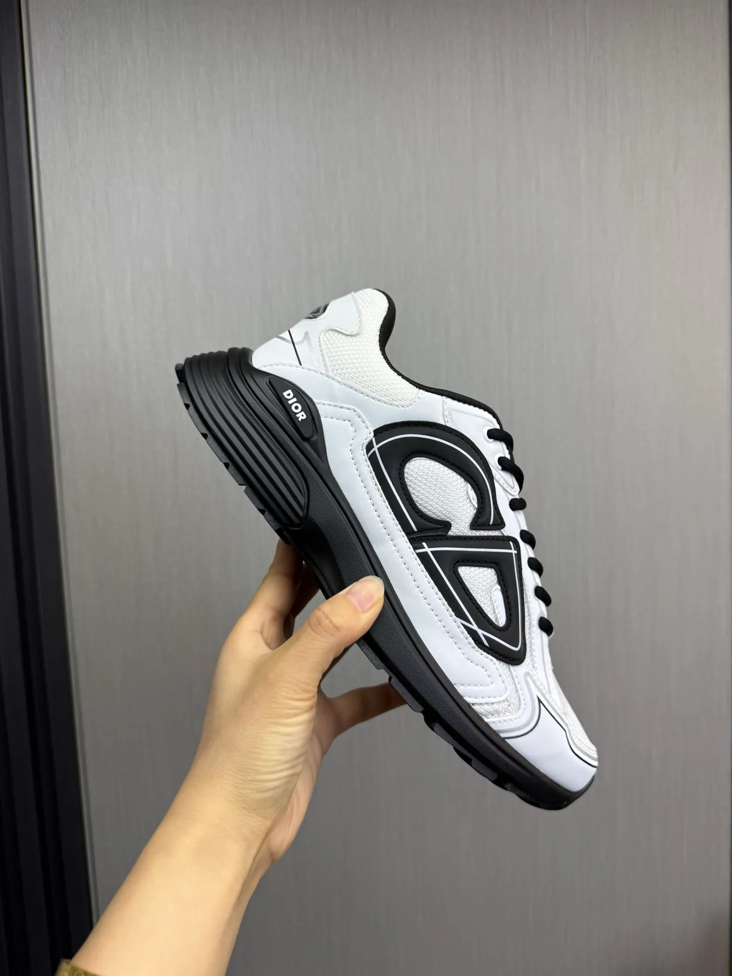 Men's men's shoes 💰580💰 Dior Dior.B30 couple hot sale ❤️💚Official website 1:1 replica ⬆️Imported cowhide stitching, comfortable mesh lining 35-45 (45 customized, non-refundable)